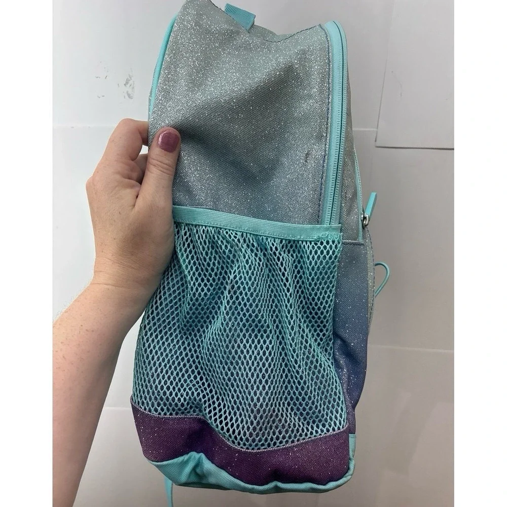 Pottery Barn teens, sparkle, ombre backpack (17 in)